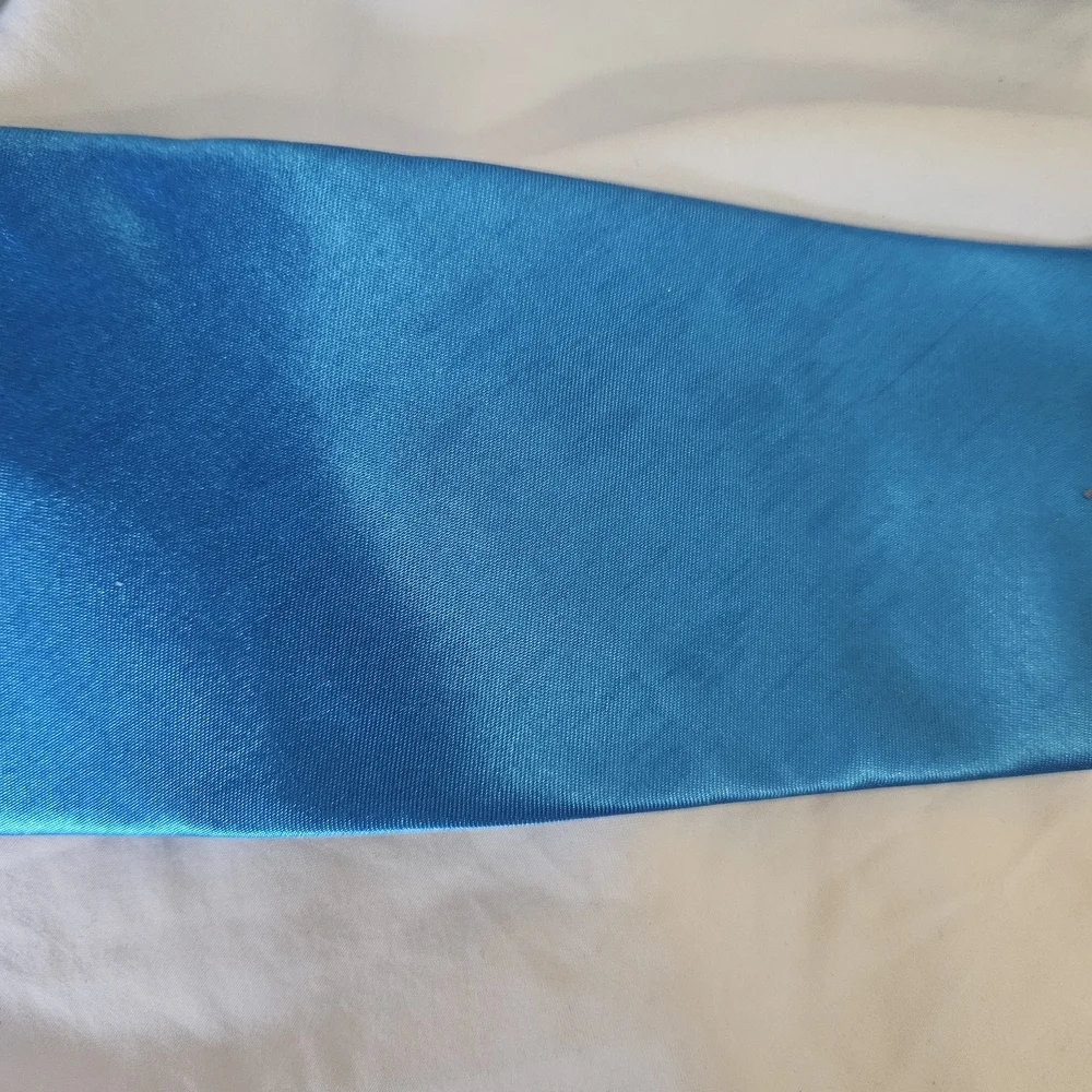Vibrant Blue Silk Men's Tie